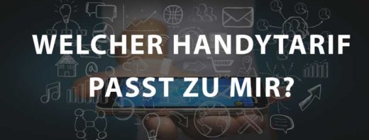 Welcher Handytarif passt zu mir?