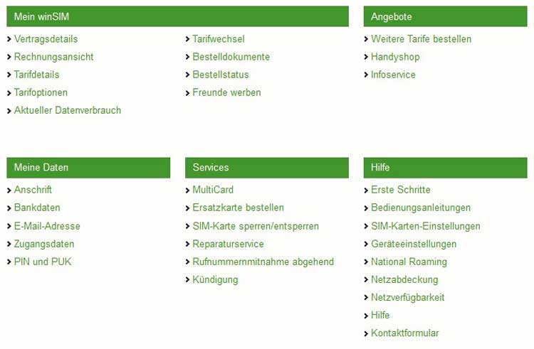 Winsim Servicewelt Kontakt WinSIM Login In Der Servicewelt 
