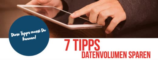 Datenvolumen sparen