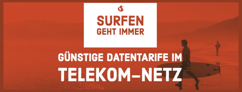 Günstige Datentarife im Telekom-Netz
