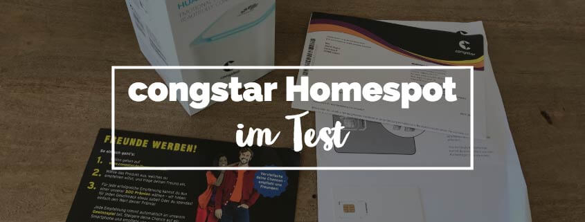 congstar Homespot Test & Erfahrungen