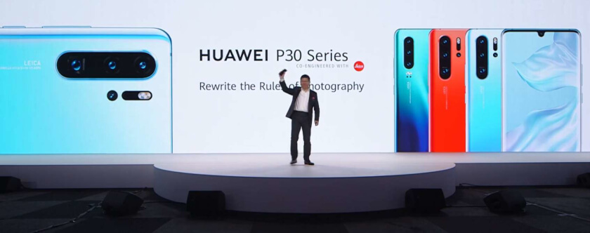 Huawei stellt P30 vor