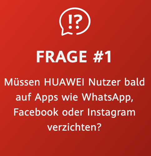 Huawei Zukunftsversprechen Frage 1